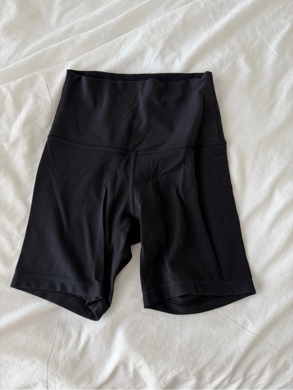 Lululemon Women's High-Rise Align Black Bike Shorts